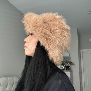 Faux Fur Bucket Hat
